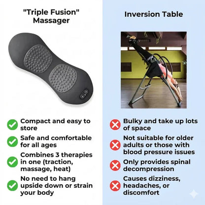 Triple Fusion Back Massager
